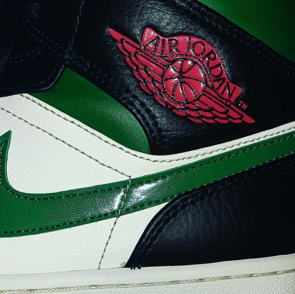 Air Jordan 1 Mid | 9 | Pine Green - Picture 3 of 7